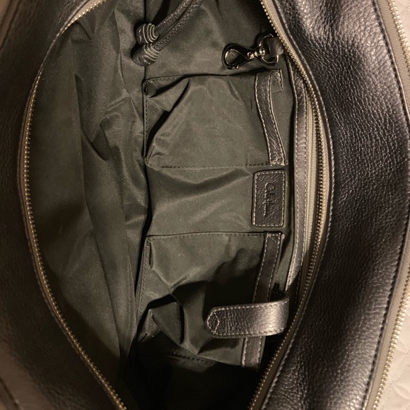 Cole Haan Metallic Pewter leather purse - Picture 2 of 4